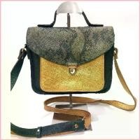 ราคา Paul Marius Two-Tone Vintage Satchel Bag กระเป๋าสะพายข้าง งานแบรนด์ยุโรป สีทูโทน สินค้าขายดี (1735312806064522957)