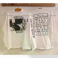 ราคา NIRVANA BLEACH LONG SLEEVE แขนยา เสื้อวง เสื้อทัวร์ เนอร์วาน่า heavy VINTAGE (1735076585855682115)