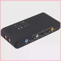 ราคา usb 2.0 sound card 7.1แท้ with SPDIF in out optical port สปอตสินค้า (1735441193606153507)