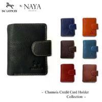 ราคา [COD] กระเป๋าใส่บัตรหนังวัวแท้ De'Lonchi Chamois Credit Card Collection by NAYA ผลิตในไทย สามารถใส่เครดิตการ์ด ได้มากกว่า 25ใบ (1734622529040582049)