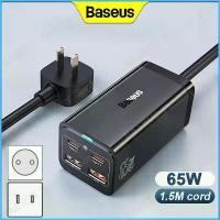 ราคา {UTUC} Baseus Bộ Sạc Nhanh Máy Tính Để Bàn GaN3 Pro 65W Bộ Sạc Gắn Tường Nhỏ Gọn Phích Cắm CN Kép Type C Cho Máy Tính Xách Tay Điện Thoại IPad IPod (1735100617925493855)