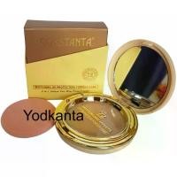 ราคา CONSTANTA (แท้) แป้งพัฟตลับทอง แท้ 100% WHITENING UV PROTECTION POWDER CAKE (1735295947110647339)