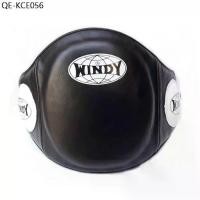 ราคา Windy Belly Pads protector Black for Training Muay Thai MMA K1 เป้าท้องวินดี้ หนังแท้ สีดำ (S,M,L) สำหรับป้องกันหน้าท้อง (1735058296093771449)
