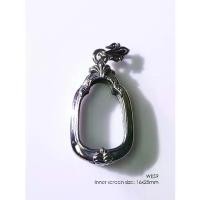 ราคา WES9Whitebrass Wessuwan amulet casing 16x25mm กรอบพระ ไวท์บราส สำหรับแมงภู่คำ หรือปิดตา ขนาดเล็ก (1734369770673964848)