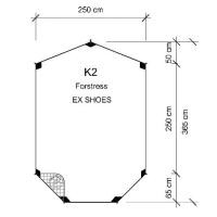 ราคา ♖K2 FORTRESS กราวชีท ตรงรุ่น เสริมยื่นหน้า ฟลายชีทไทย Flysheet thai❃ (1735312604932572680)