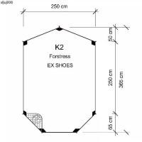 ราคา K2 FORTRESS กราวชีท ตรงรุ่น เสริมยื่นหน้า ฟลายชีทไทย Flysheet thai (1735085742125451051)