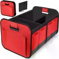 ราคา Cross-border car storage box, trunk storage box, Oxford cloth storage box, large-capacity foldable car storage box (1734981854862607672)