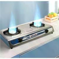 ราคา Stainless Steel Gas Stove with Double Burners, Gas Stove with 2 Burners, Cheap Gas Stove, Gas Stove Burner Head, Gas Stove with Multiple Burners, Tabletop Gas Stove (1734485014381823582)