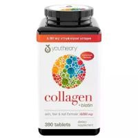 ราคา Youtheory Collagen Advanced +biotin 390 tablets Exp.06/27 (1735002425608669016)