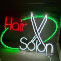 ราคา ป้ายไฟ ป้ายไฟร้าน ป้ายไฟตัวอักษร ป้ายไฟวิ่ง ป้ายไฟ LED ป้ายไฟร้านตัดผม ป้ายไฟ Hair Salon (1735455760491906882)