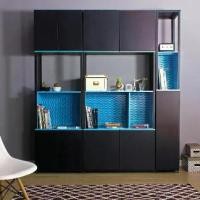 ราคา ชุดตู้โชว์เอนกประสงค์ ตู้ใส่เอกสาร ตู้หนังสือเหล็ก Kiosk LIBOX Living room set (1729799134665804081)