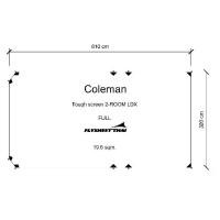 ราคา กราวชีท Coleman Tough screen 2 Room LDX ตรงรุ่น ขนาดเต็มเต็นท์ (1734639991476225157)