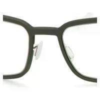 ราคา ระดาษเช็ดแว่นมูจิ Muji Len Cleaning Glassesแป้นซิลิโคนจมูกแว่นสำหรับ ic! berlin แบบ4เหลี่ยม #ic! berlin nose pad (1735515339553539855)