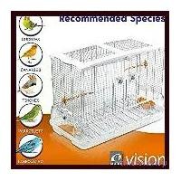 ราคา microhshop คุณภาพรับประกันได้ Vision Bird Cage for Large (L01 - ความสูงเดี ่ ยว ลวดเล ็ ก 78 x 42 56 ซม . ( 30.7 L 16.5 W 22 in H (1730419237732583624)