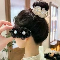 ราคา ผ้าโพกศีรษะดอกทานตะวัน, การออกแบบตาข่ายที่เรียบง่าย, กิ๊บติดผมหางม้าสูง, สำหรับเด็กผู้หญิง, กิ๊บติดผม Gadget Updo คงที่ซาลาเปา, กิ๊บติดผม (1731411743615912497)