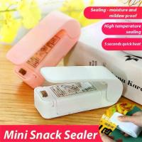ราคา เครื่องซีล Gadget ครัว เครื่องซีลบรรจุภัณฑ์พลาสติกขนาดเล็ก คลิปหนีบถุงเก็บอาหารปิด เครื่องซีลถุงความร้อน แบบพกพา (1729857872656500886)