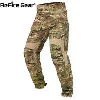 ราคา ขายด่วน กางเกงยุทธวิธีลายพราง ReFire Gear สำหรับทหารฤดูใบไม้ร่วง กางเกงทหาร Airsoft กางเกงทหารยืดหยุ่น กางเกงคาร์โก้ กางเกงทำงาน H1223 (1733708404035061342)