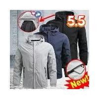 ราคา ราคาระเบิด ❈Men's jackets แจ็คเก็ตผ้าร่ม มีฮู้ด กันลม กันแดด เนื้อผ้า2ชั้น❦ (1735480951071213155)