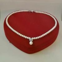ราคา ขายร้อน สร้อยมุก มุกแท้ จี้ไข่มุกแท้ สร้อยไข่มุกแท้ ขนาด 5 มิล เกรด A5 By Pearl Jewelry (1735499306169238984)