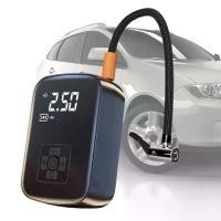 ราคา Inflator Portable Air Compressor Auto Pump Digital Tire Pressure Detection Motorcycle Bike Pump Car Air Compressor for Car Tires (1735135134860608994)