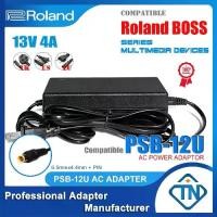 ราคา 13V 4A อะแดปเตอร์ AC / DC PSB-12U สำหรับ ROLAND BOSS AC-33 40 BA-55 KC-110 CUBE STREET EX (CUBE-STEX) KATANA-AIR เครื่องขยายเสียงกีตาร์ แหล่งจ่ายไฟ (1730903214872496793)