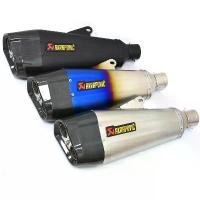 ราคา ที่ครอบปลายท่อรถจักรยานยนต์ 2 นิ้ว Universal 51 มม. วัสดุคาร์บอน AK เหมาะสำหรับ KAWASAKI Z900, HONDA CBR650, Ninja300, YAMAHA Tmax, Tmax560, Tmax530 PRO-1, R3, R25 (1733656633077040989)