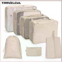ราคา Travelcul 7 In 1 Travel Organizer กระเป๋าพับกันน้ํากระเป๋าเดินทางชุดกระเป๋าเดินทางกระเป๋าเดินทาง (1735447116338136626)