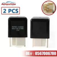 ราคา 2PCS Multi-Purpose Relay 12V 5-Pins 90987-04002 9098704002 For Lexus For Toyota Replacement Accesso (1735303773959718696)