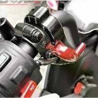 ราคา ตะขอเกี่ยวของ ที่แขวนของยึดแฮนด์สำหรับรถมอเตอร์ไซค์ Motorcycle 21-28mm Helmet Hook CNC Aluminum (1735524074131654655)
