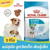 ราคา Royal Canin Mini Starter Mother & Babydog อาหาร รอยัลคานิน ลูกสุนัข และ แม่สุนัข พันธุ์เล็ก เม็ดเล็ก ขนาด 3 kg (1735285320472954720)