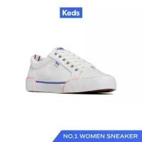 ราคา KEDS รองเท้าผ้าใบ แบบผูกเชือก รุ่น JUMP KICK CANVAS BUMPER FOXING POP สีขาว ( WF67759 ) ร้อง เท้า แฟชั่น เทา ฟุล บอล (1734876442770769651)