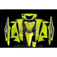 ราคา WAVE 100 S 2005 U BOX ชุดสี เขียว เฟรมรถ กรอบรถ แฟริ่ง Honda เวฟ100s 2005 (1735086693612291471)