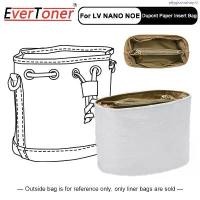 ราคา ที่นิยมมากที่สุด Evertoner Bag Organizer สําหรับ LV-Nano Noe Bucket Bag ใส่ Dupont Paper Storage Bag สีขาวพร้อมกระเป๋า (1734853147818820671)