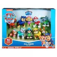 ราคา ฟิกเกอร์ของเล่น All Paws On Deck, ของขวัญครบรอบ 10 ปี Paw Patrol ของแท้, ฟิกเกอร์แอคชั่นสะสม 10 ตัว, ของเล่นเด็ก, เหมาะสำหรับอายุ 3 ปีขึ้นไป (1731579574205842538)
