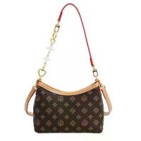 ราคา carryall popular retro crossbody bag, crown print underarm tote bag, large capacity shoulder bag, daily commuter bag, full print dumpling bag. (1735213866059924975)
