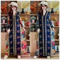 ราคา เดรส เดรสยาว ฟรีไซด์อก32-46 ยาว 52นิ้ว ทำจากผ้าสปัน ใส่เย็น พริ้วสวย ด้านหลังเป็นเชือกผูกปรับได้ ร้านคนไทย fashion nova ชุด สูท ผู้หญิง เซ็ท ขายาว สวยๆ ไป คาเฟ่ สาว อวบ หมี แขน (1733186747375126219)