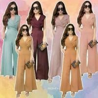 ราคา TwinsShopVipพร้อมส่ง TW9806 จั้มสูทปกสูทแขนกุดขายาว fashion nova ชุด สูท ผู้หญิง เซต 3 ชิ้น ไป คาเฟ่ สาว อวบ หมี แขน ยาว ขายาว (1733194111197087435)
