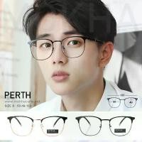 ราคา MOKHA แว่นตารุ่น PERTH กรอบแว่นทรงเหลี่ยม แว่นตา clubmaster ขาสปริง กรอบโลหะ กว้าง 133 มม.(size S) (1734930659887908642)