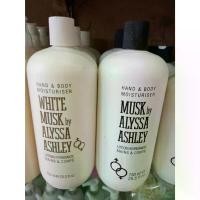 ราคา โลชั่นWhite Musk hand & body Moisturiser by Alyssa Ashley 750ml เซต เครื่องสําอาง (1734643807674401991)