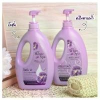 ราคา Mistine White Spa White Musk UV Whitening Series ผลิตภัณฑ์ดูแลผิวกาย มิสทีน ไวท์สปา ไวท์มัสค์ ครีมอาบน้ำ / โลชั่น 1000ml (1735417265676387557)