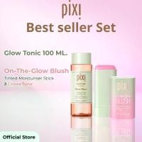 ราคา [Best Seller Set] Pixi Glow Tonic 100ml + On-the-Glow Blush Stick เซ็ต โทนเนอร์ โกลว โทนิค ผัดเซลล์ผิว + บลัช เนื้อบาล์ม (1735433268779124402)