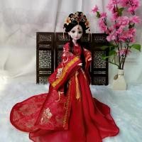 ราคา 【Xrystal】ตุ๊กตา BJD สัดส่วน 1/6 ชุดฮั่นฝูโบราณจีน กระโปรงพลิ้วไหว เครื่องประดับศีรษะ ตุ๊กตานางเจ้าหญิง ของเล่นตุ๊กตาละครจีน สำหรับเด็กผู้หญิง (1735075403718100011)