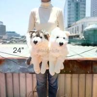 ราคา ตุ๊กตา Lying Grey & White Siberian Husky ไซบีเรียนฮัสกี้ 15/18/24/30นิ้ว ไซบีเรียน ฮัสกี้ Anee Park หมา สุนัข ตุ๊กตาหมา (1735388185278514397)