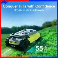 ราคา M10 Robot Lawn Mowerอัตโนมัติอัจฉริยะสนามหญ้าหุ่นยนต์กําจัดวัชพืชเครื่องตัดหญ้าเครื่องตัดหญ้าสวใบมีดสำรองฟรี 1 ชุด (1735484056634623305)