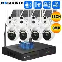 ราคา ชุด NVR ไร้สาย 16CH 4K 8MP เลนส์คู่ Wifi กล้องวงจรปิดพลังงานแสงอาทิตย์ ระบบกล้อง CCTV เสียงสองทาง PTZ กล้องรักษาความปลอดภัย IP ชุดเฝ้าระวังวิดีโอ (1731913514009527843)