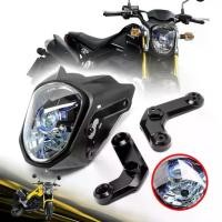 ราคา ♨ไฟหน้าโปรเจคเตอร์ พร้อมวงแหวนสีน้ำเงิน Msx สำหรับรุ่น Honda Grom Msx125 1ชุด♫ (1735223844754392938)