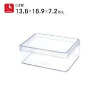 ราคา boxbox 232 L ขนาด 13.8 x 18.9 x 7.2 ซม.กล่องพลาสติกใสอเนกประสงค์ กล่องเก็บอุปกรณ์ เครื่องประดับ เครื่องเขียน (1734366003898779582)