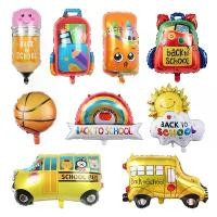 ราคา สินค้าขายดี อุปกรณ์เครื่องเขียน กระเป๋าโรงเรียน กล่องดินสอ บอลลูนฟอยล์ ดินสอ เด็กนักเรียน ของตกแต่งงานเลี้ยงกลับไปโรงเรียน รถบัสโรงเรียน บอลลูนฟุตบอล (1735153648569321222)