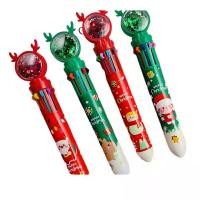 ราคา 【HOT pencil】 ดินสอ 1 ชิ้น ลายการ์ตูนธีมคริสต์มาส เด็กนักเรียน “สุขสันต์วันคริสต์มาส” เครื่องเขียน ดินสอ 10 สี ดินสอลูกลื่นธีมซานตาคลอสและลูกบอลคริสต์มาส (1735100143366342300)