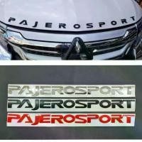 ราคา [COD] สติกเกอร์ โลโก้ PAJEROSPORT สำหรับติดฝากระโปรง (1734109061174953188)